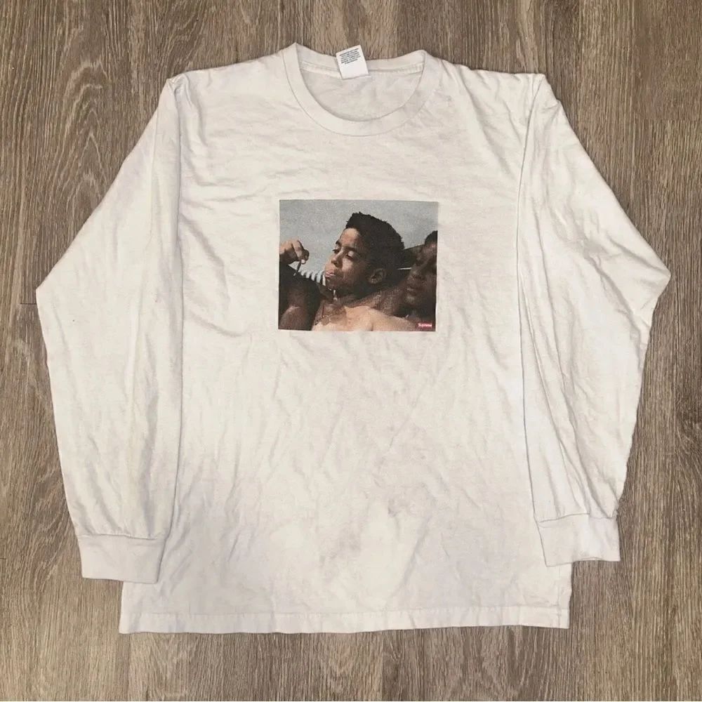 Supreme Kids Blunts 'Jesus Christ What Happened' Long Sleeve kids the movie
